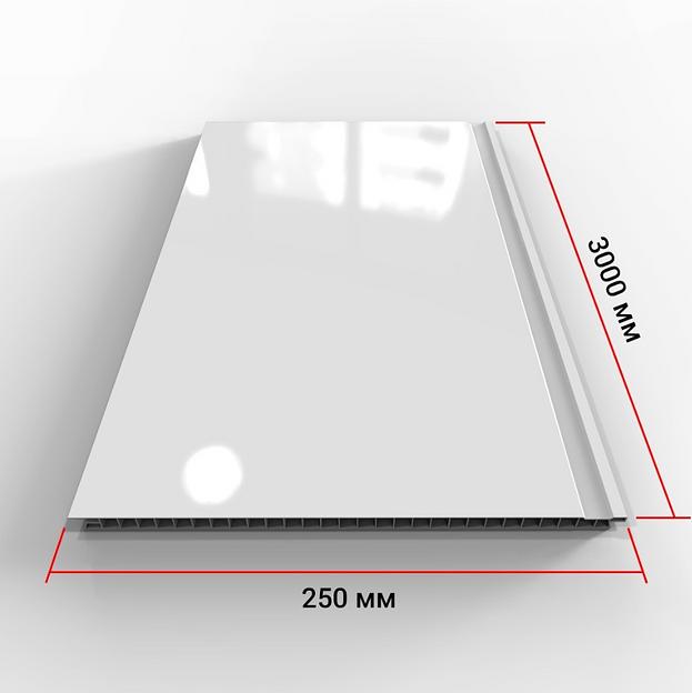 Панель ПВХ STELLA Premium «Slim» глянец, 3000х250х5 мм ОПТ фото 2