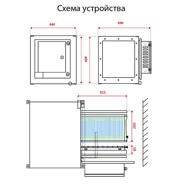 Газоконвертор Stivair ST-S01 2000м³/ч для ресторанов фото 5