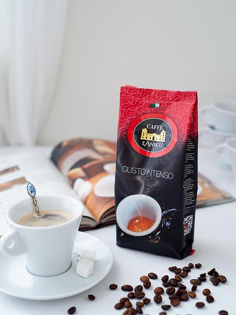 Кофе молотый «L’Antico Gusto INTENSO» ОПТ фото 1