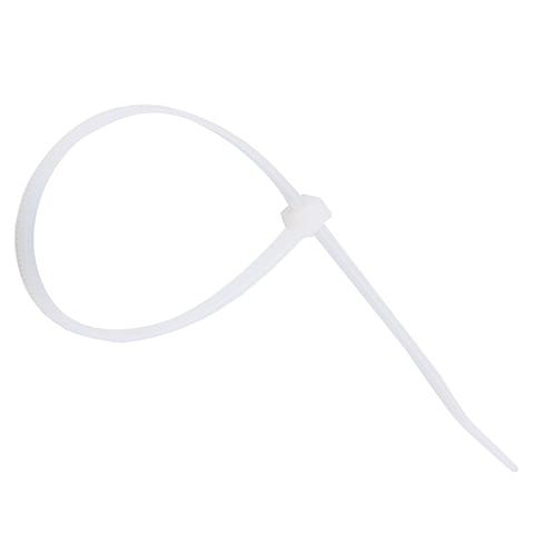 Хомуты (стяжки) нейлоновые, 3.6×200 мм, Proconnect, белые, европодвес, 603959, опт фото 1