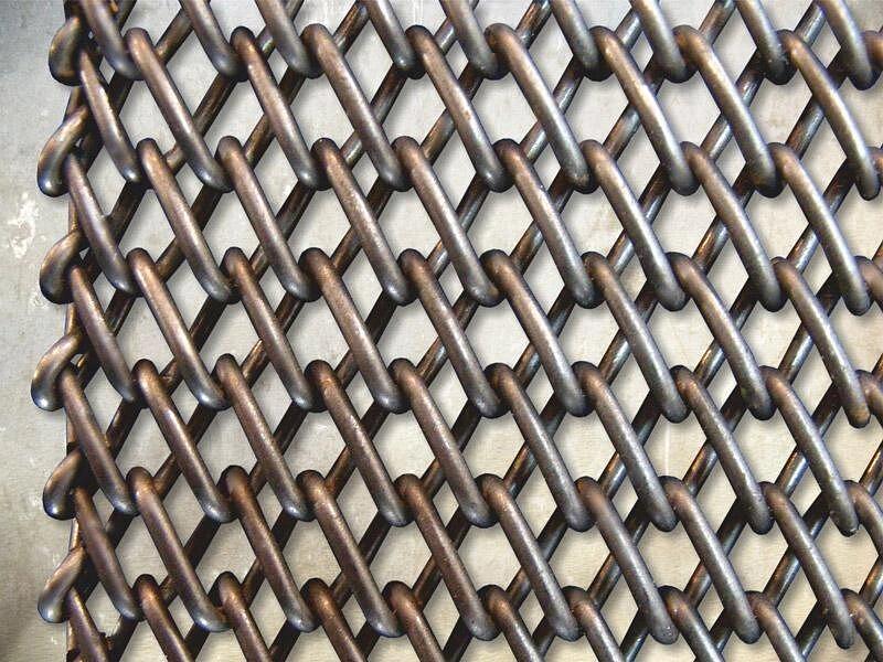 Сетка для туннельных печей плетеная двойная. Тип 2. фото 1