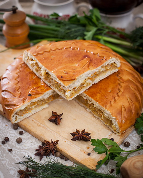 Пирог «С капустой» 500 г, опт фото 2