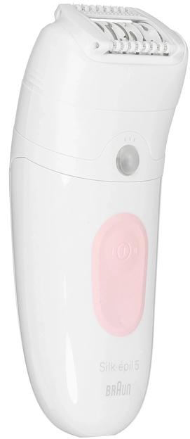 Эпилятор Braun SE5-000 скор.:2 насад.:1 от аккум. белый фото 4