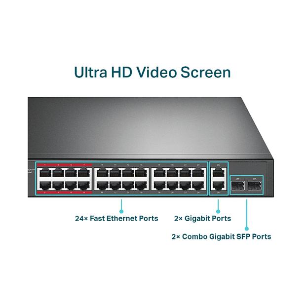 Коммутатор TP-Link TL-SL1226P фото 2