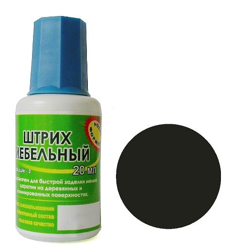 Штрих мебельный, цвет венге темный фото 1