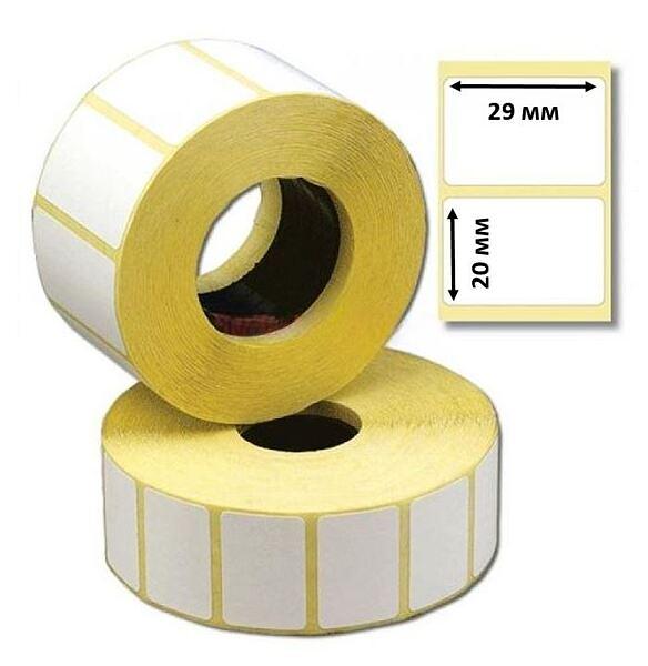 Этикет-лента 29х20х40 мм, 1500 этикеток фото 1
