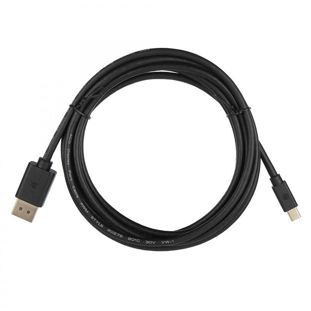 Кабель ACD Кабель ACD-DDMM2-30B |ACD-DDMM2-30B| DisplayPort 1.2, DP-mDP, Golden Plated, 20m/20m, Черный, 3м, |ACD-DDMM2-30B| (742507) фото 1