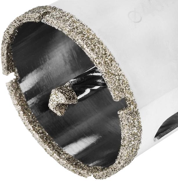 Сверло Matrix 726403 по кафелю/стеклу Д=40мм (1пред.) для шуруповертов/дрелей фото 5