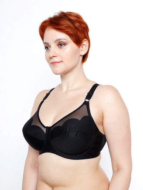 Бюстгальтер АйЛайк модель № 1031 цвет черный ОПТ фото 2