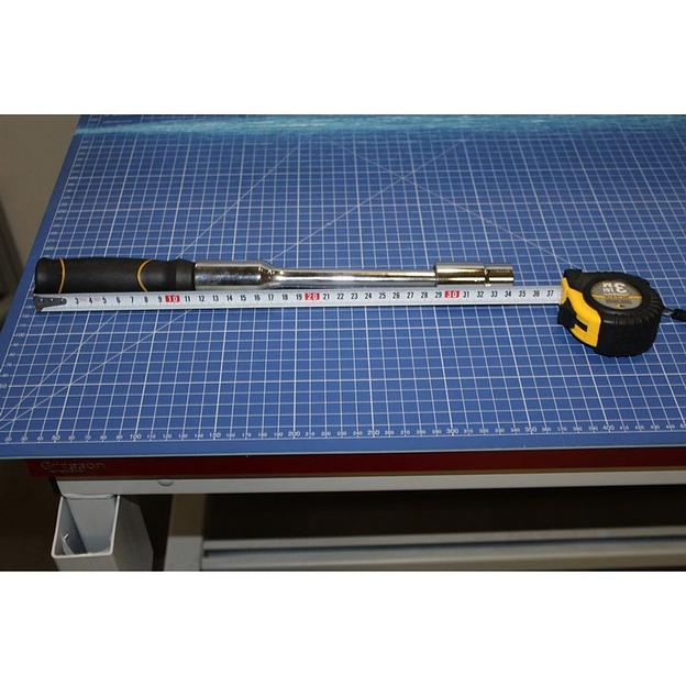 Ключи Deli Крестообразный балонный гаечный ключ Deli DL4416K 1/2" 17/19мм + 21/23мм, сталь Cr-V, противоскользящая ручка, сумка на молнии фото 9