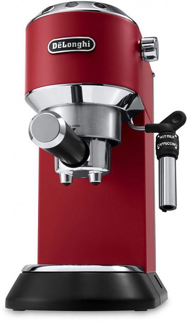 Кофеварка рожковая Delonghi EC685.R 1350Вт красный фото 2