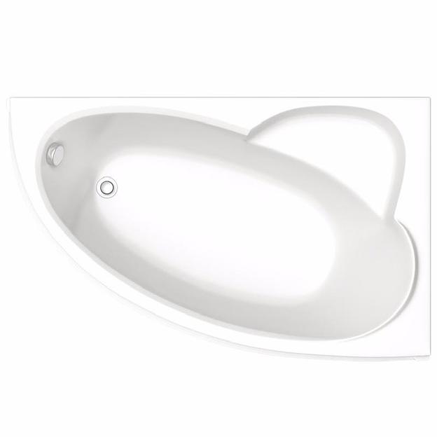 Мраморная ванна Castone «Диана» правосторонняя фото 1