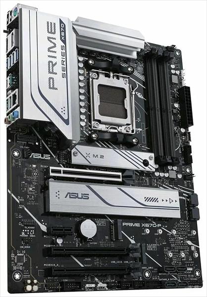 Материнская плата ASUS PRIME X670-P, Socket AM5, X670, 4*DDR5, HDMI+DP, 6xSATA3 + RAID, M2, Audio, Gb LAN, USB 3.2, USB 2.0, ATX; 90MB1BU0-M0EAY0 (PRIME X670-P) фото 2