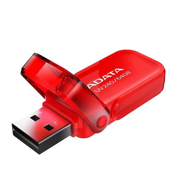 Флэш-накопитель 64GB AUV240-64G-RRD RED ADATA фото 2