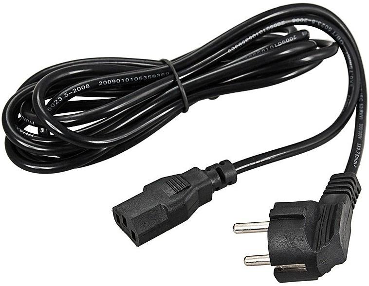 Шнур сетевой СЕЕ 7/7 (Schuko) – IEC 320 C13 3x0,75мм², длина 1,8м REXANT фото 2