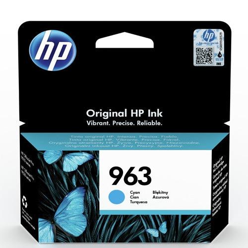 Картридж HP 963 струйный голубой (700 стр) (3JA23AE) фото 1