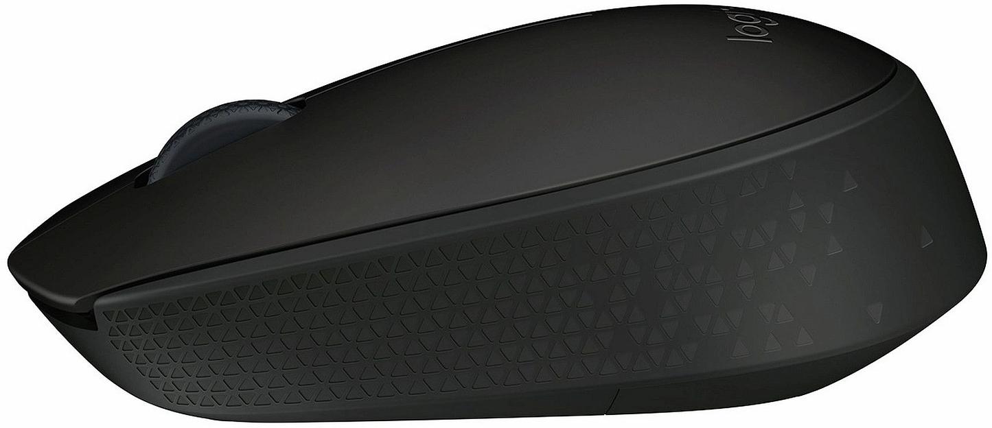 Мышь Logitech B170 черный оптическая (1000dpi) беспроводная USB для ноутбука (2but) фото 3
