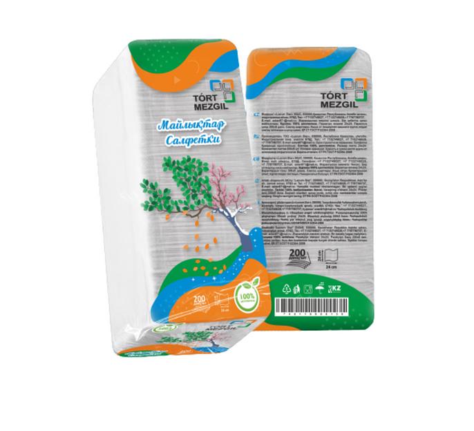 Салфетки бумажные Lucrum star «Tort Mezgil» фото 1