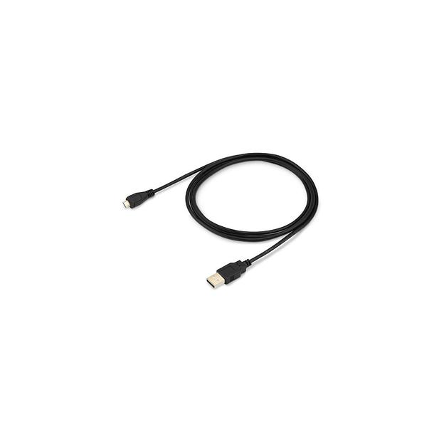 Кабель Buro micro USB (m) - USB (m), 1.5м, 0.8A, черный [microusb2.0] фото 1
