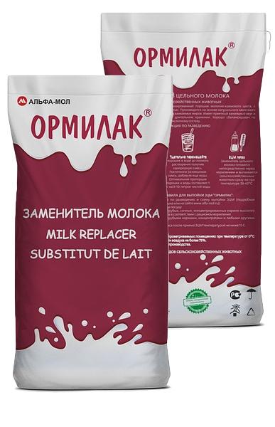 Заменитель цельного молока для выпойки телят с 4-го дня жизни «Ормилак ЭЛИТ» фото 1