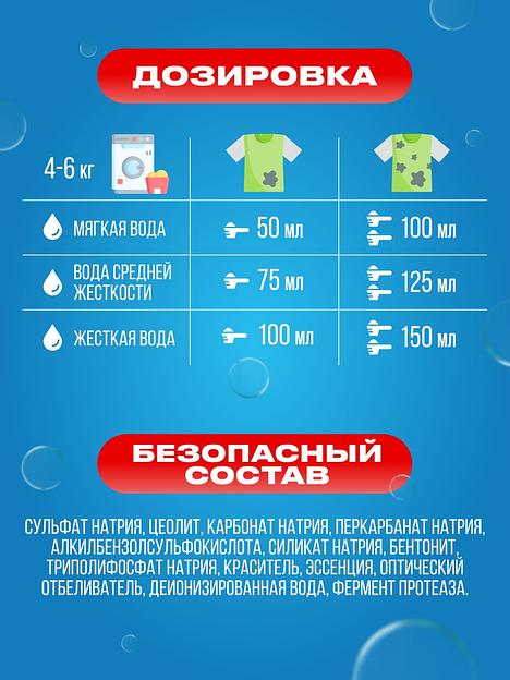 Стиральный порошок Roxin 0,5 кг фото 4