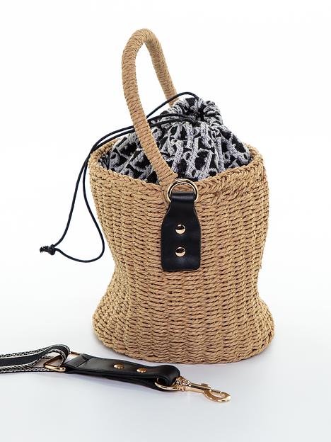 Роана сумка, корзинка мини солома ОПТ фото 2