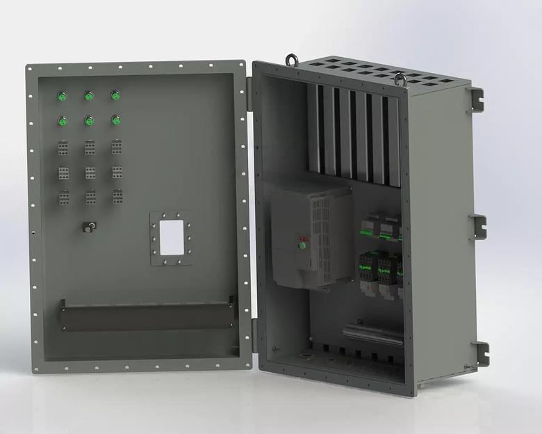 Взрывозащищённый шкаф управления с повышенной теплоотдачей ОПТ фото 4