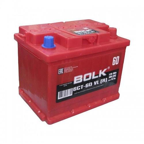 Аккумулятор BOLK 6CT-60 Ач фото 1
