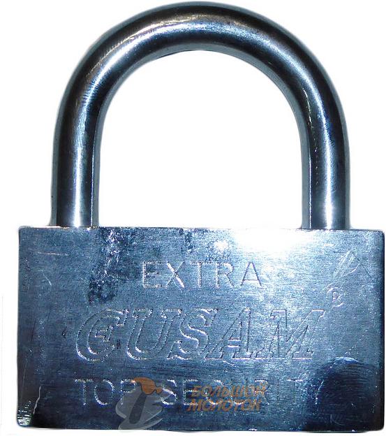 Замок навесной TLAN 80 мм /6 /48 фото 1