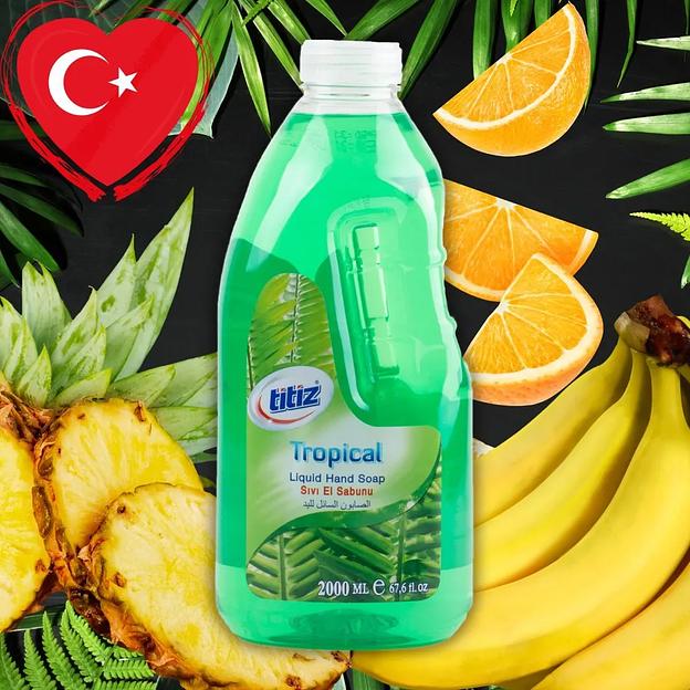 Жидкое мыло для рук Titiz тропик, 2 л опт фото 1