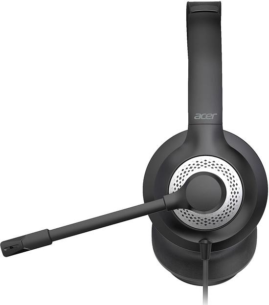Наушники с микрофоном Acer OHW309 черный 1.6м накладные USB оголовье (ZL.HDSEE.004) фото 3