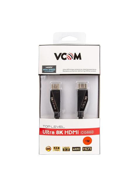 VCOM CG860-1M Кабель HDMI 19M/M,ver. 2.1, 8K@60 Hz 1m VCOM фото 2