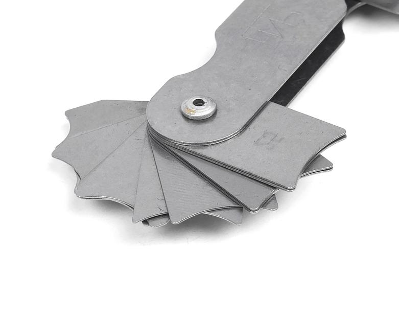 Набор шаблонов радиусных №3 (R 7-25мм) с калибр. ЧИЗ с поверкой фото 2