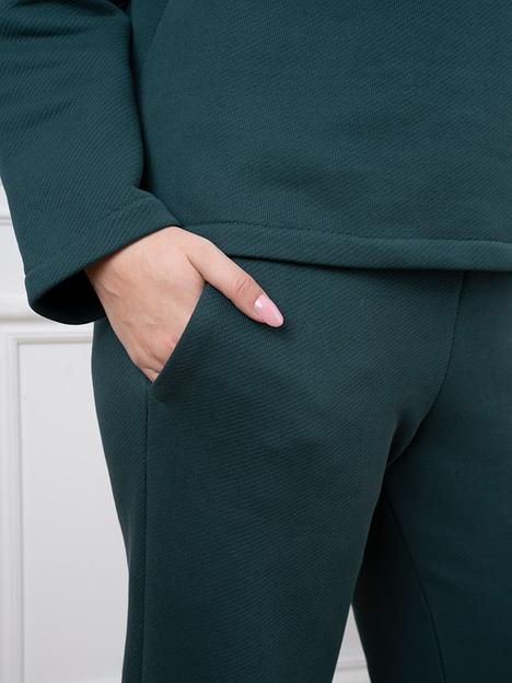 Костюм (свитшот+брюки прямые) ОПТ фото 3