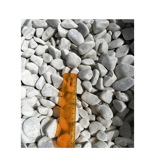 Мраморная крошка галтованная Тассервис фракция 20-40 мм 50 кг фото 1