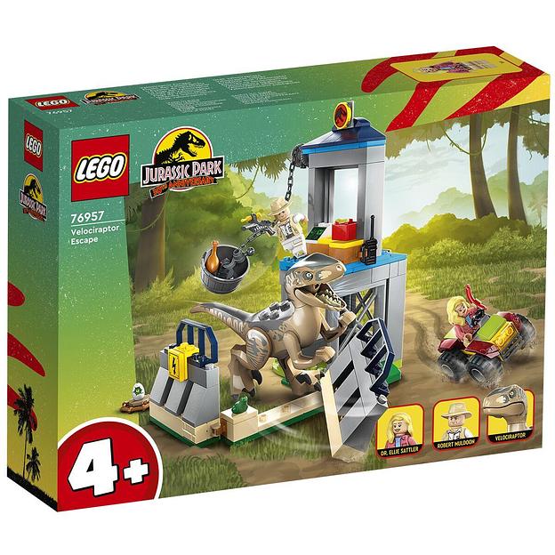 Конструктор LEGO Jurassic Park Побег велоцираптора 76957 фото 1