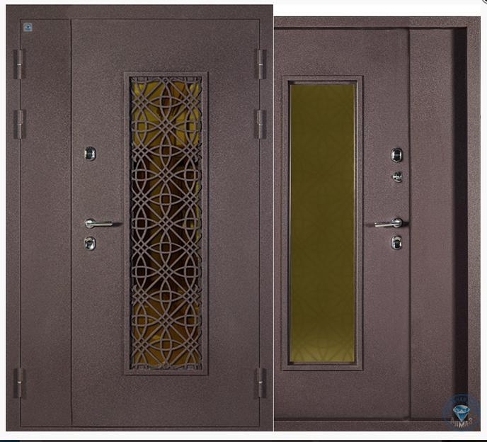 Входная дверь двустворчатая Изумруд 22 Новосибирск фото 2