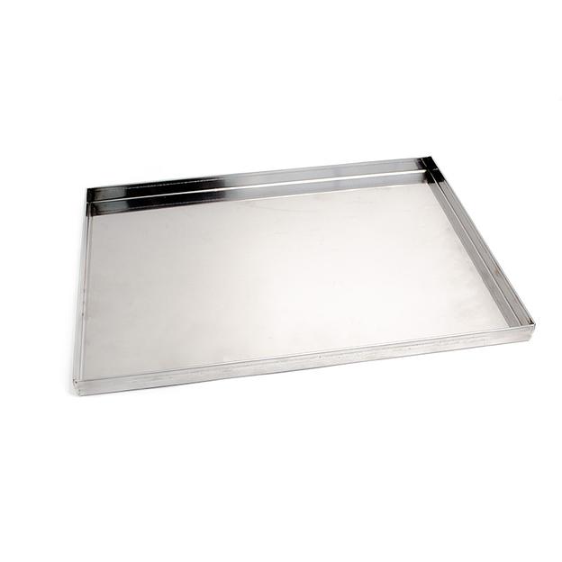 Противень 400х300 мм высота 20 мм 4 борта нержавеющая сталь фото 1