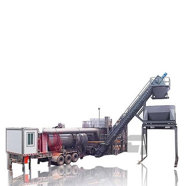 Мобильные асфальтные заводы на колёсах MDHB (20-100 т/ч) фото 1