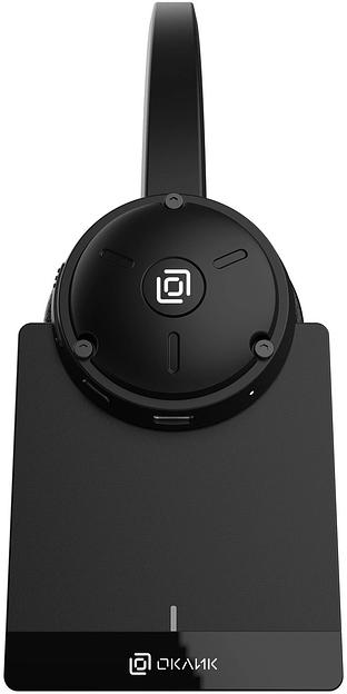 Наушники с микрофоном Оклик HS-L700 черный накладные оголовье (1978708) фото 3