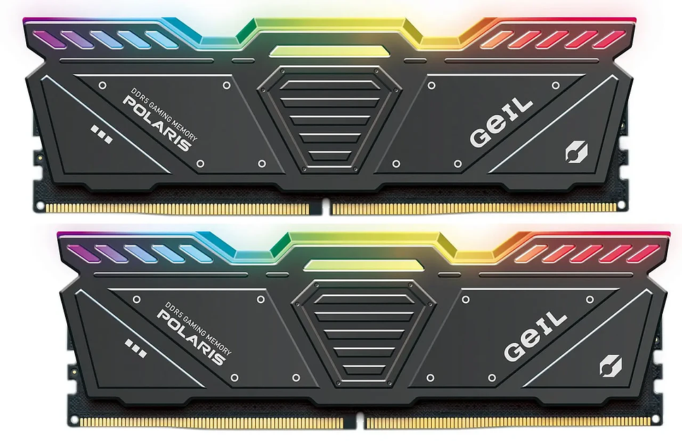 Оперативная память 32GB Kit (2x16GB) GEIL 4800Mhz DDR5 Titanium Gray GOSG532GB4800C40DC фото 1