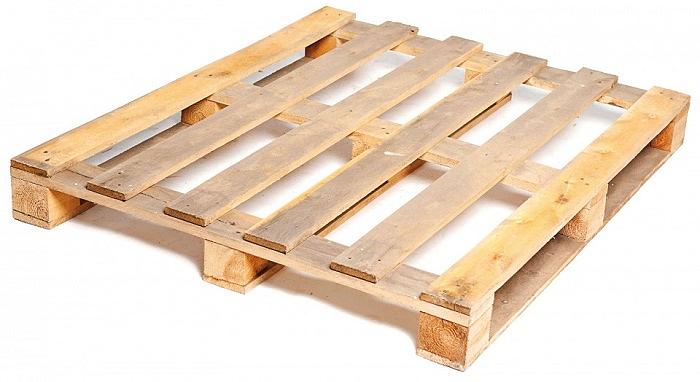 Поддон деревянный БУ 1000×1200 до 1500 кг 1 сорт фото 1