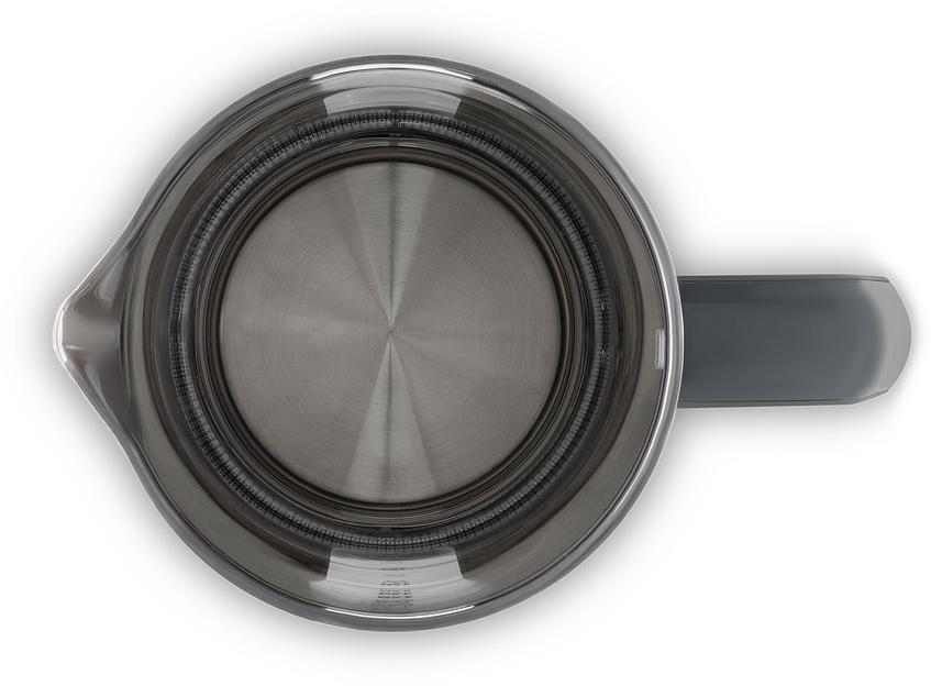 Чайник электрический Hyundai HYK-G4508 1.5л. 1700Вт серый/прозрачный корпус: стекло фото 8