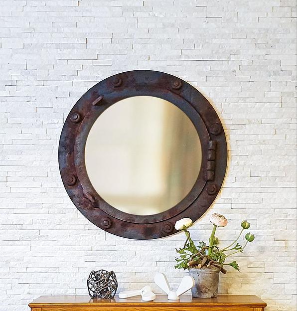 Декоративное зеркало в раме Странник фото 1