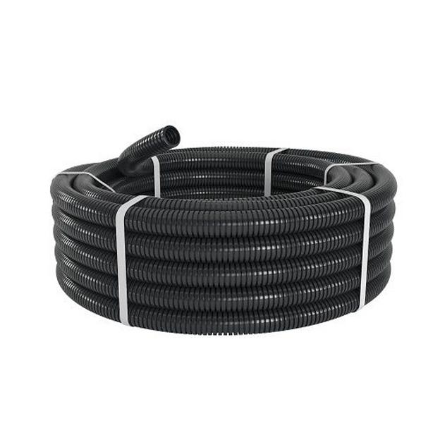 Труба гофрированная ПА 6 d29мм dвнутр.28.3мм dвнешн.34.5мм без протяжки ПВ-2 черн. (уп.25м) DKC PA60 фото 3