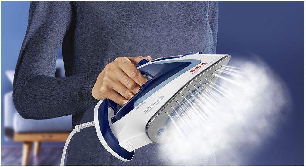 TEFAL FV5715E0 Утюг, 2500Вт, 195г, белый/синий фото 5