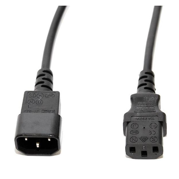 5bites Кабель питания PC105-30A IEC-320-C13 / IEC-320-C14 / 220V / 3G*0.50MM / 3M фото 1