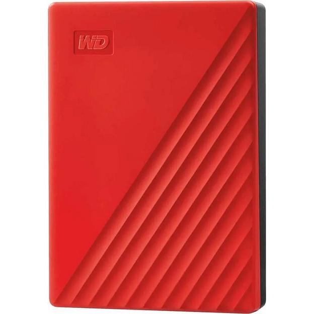 Жесткий диск WD USB 3.0 4Tb WDBPKJ0040BRD-WESN My Passport 2.5" красный фото 1
