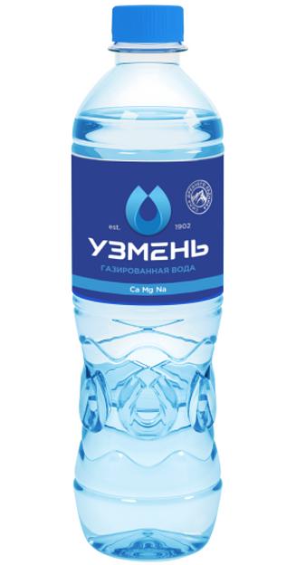 Вода питьевая «Узмень» газированная 0,5 л ОПТ фото 1