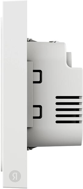 Умный выключатель Yandex YNDX-00532 2-хкл. универсальный белый фото 2